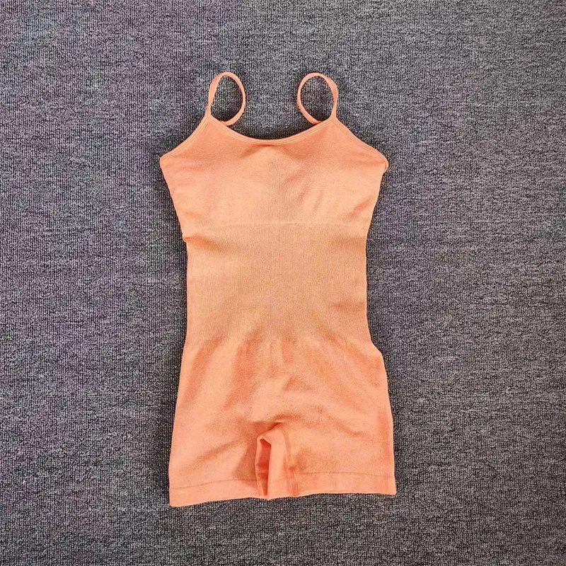European And American Seamless Knitted Yoga Jumpsuit