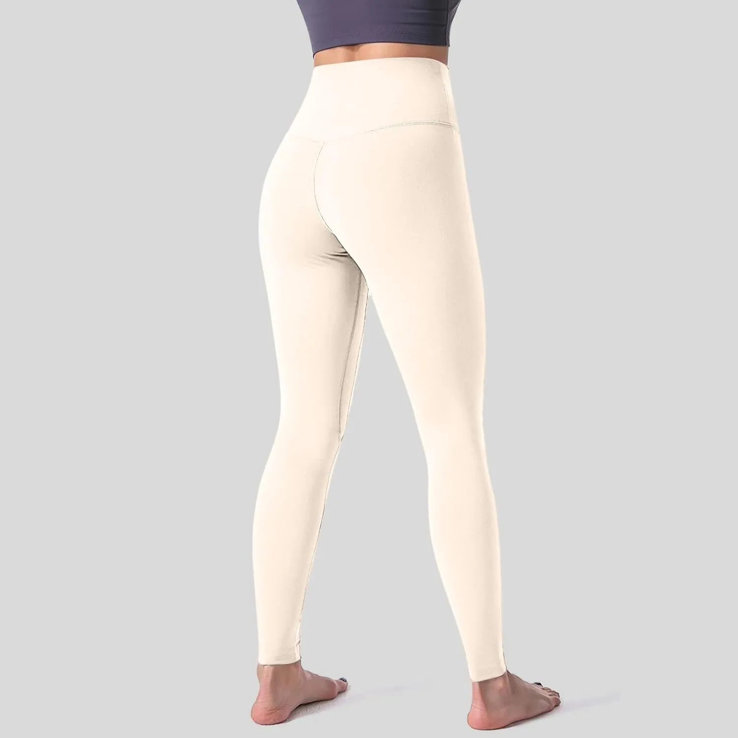 Fleece Lined Pants Women Pants Belt Casual Zipper Pocket Without Design Color Yoga Pants Holiday Leggings for Women