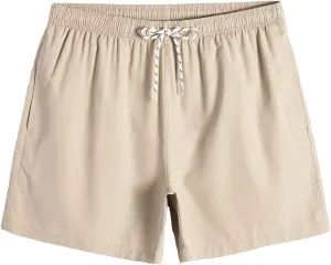 Floerns Men's Quick Dry Swim Trunks Drawstring Waist Beach Shorts