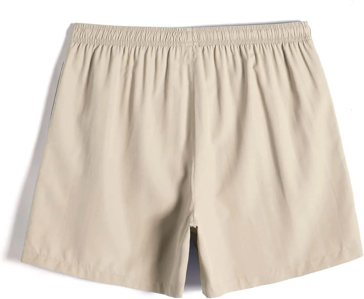 Floerns Men's Quick Dry Swim Trunks Drawstring Waist Beach Shorts