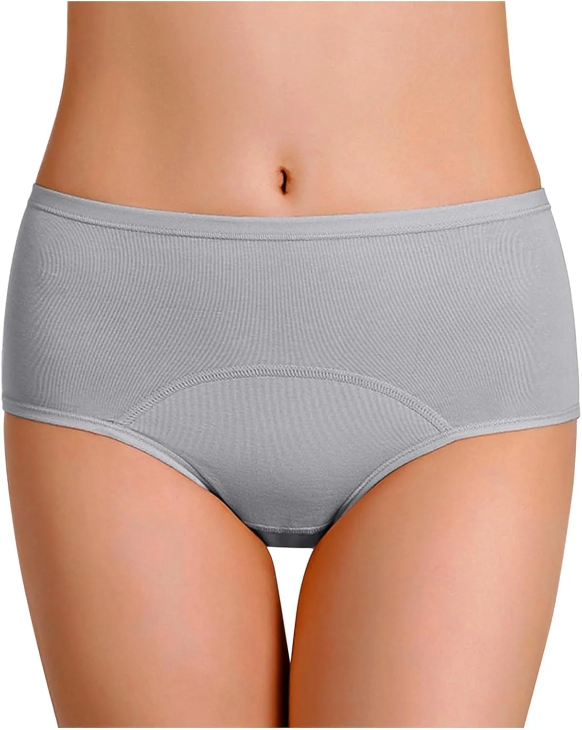 Franterd Sexy Underwear for Women Plus Size Low Rise Hipster Panties Ladies Seamless Briefs Bikini Stretch Cheeky Underpants