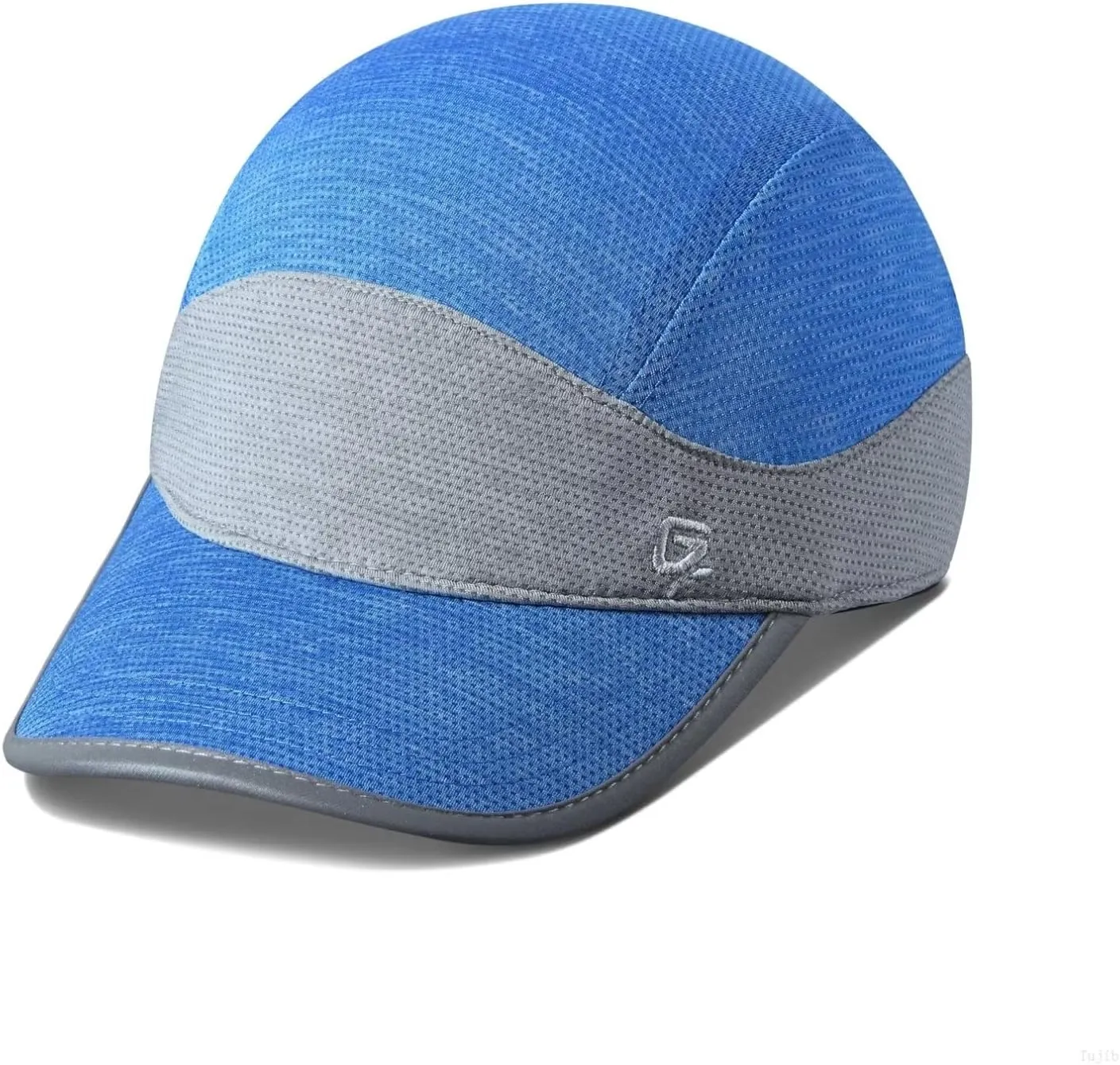 GADIEMKENSD Unstructured Running Hat Quick Dry Reflective Sports Cap Lightweight
