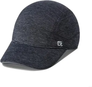 GADIEMKENSD Unstructured Running Hat Quick Dry Reflective Sports Cap Lightweight