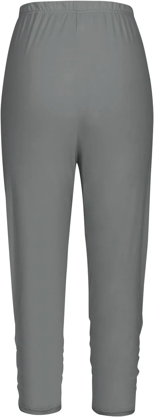 Girls Capri Leggings,High Waisted Compression Pants Stretch Active Yoga Tights for Kids Teen Workout Running