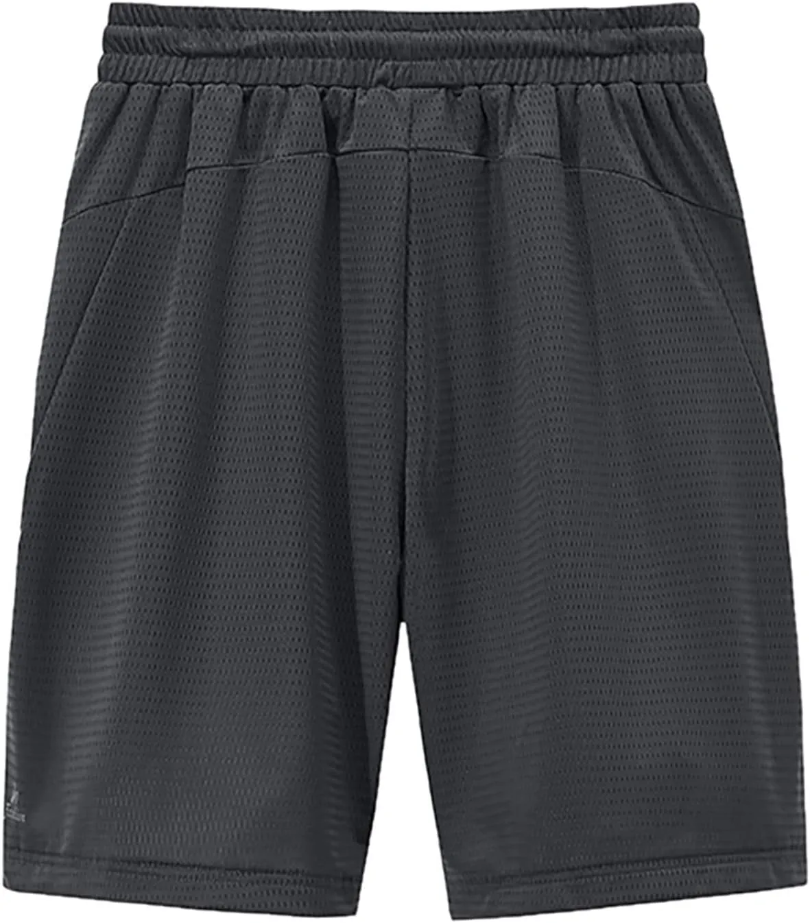 Gym Shorts for Men Ice Slik Mesh Breathable Athletic Shorts Elastic Waist Loose Workout Big and Tall Running Apparel