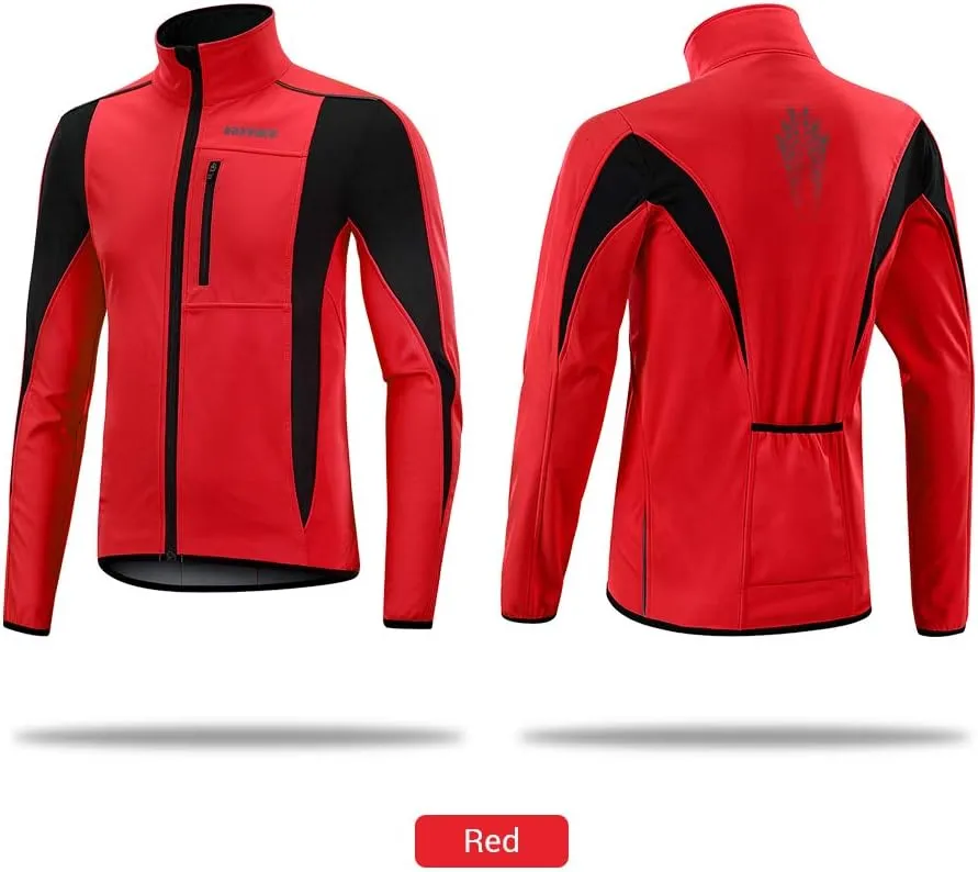HEROBIKER Cycling Jacket Bicycle MTB Road Bike Jackets Long Jersey Breathable Reflective Windbreaker Running Gear Golf Biking