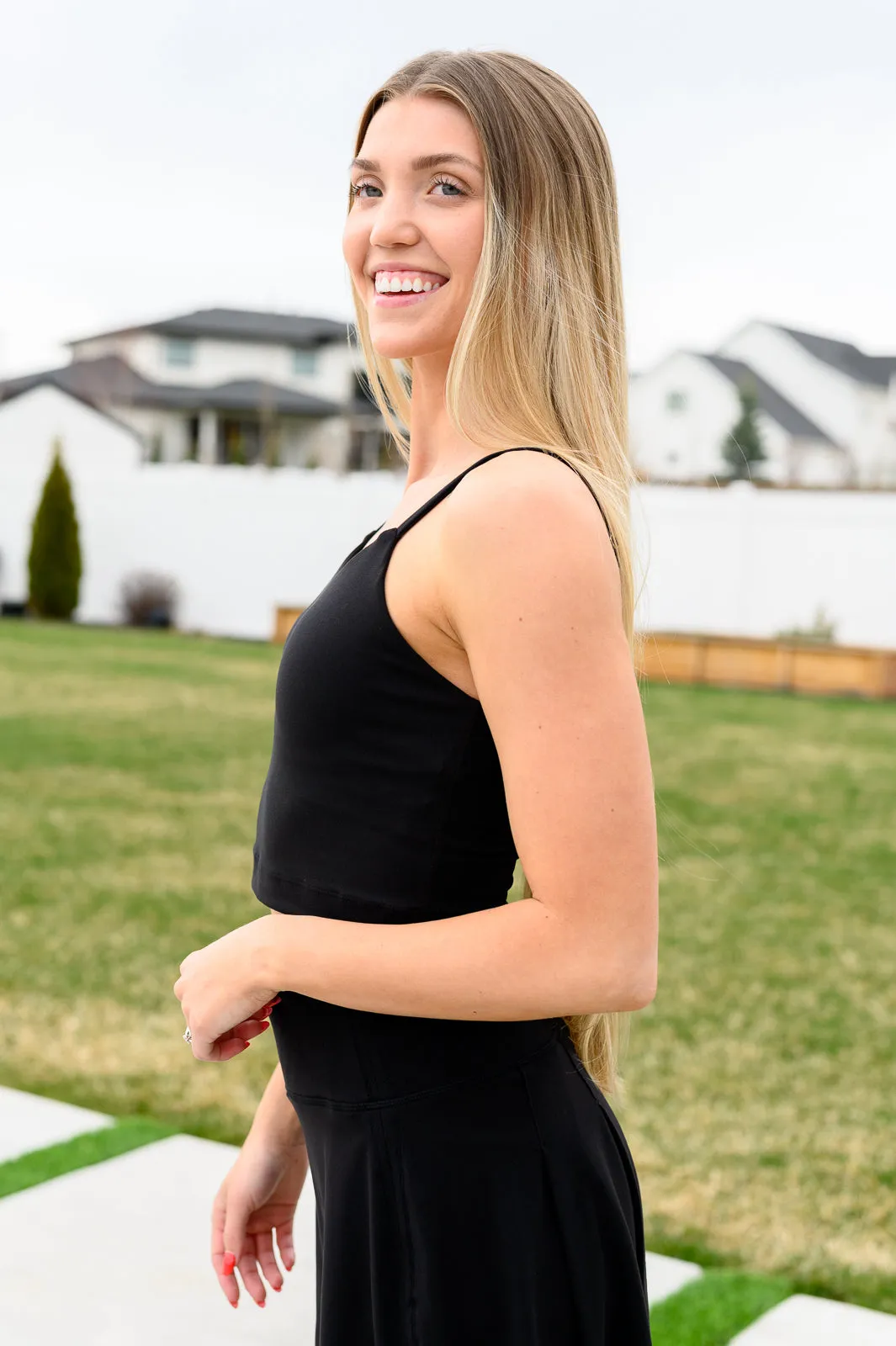 Hot Yoga Tank in Black - 4/16/2024