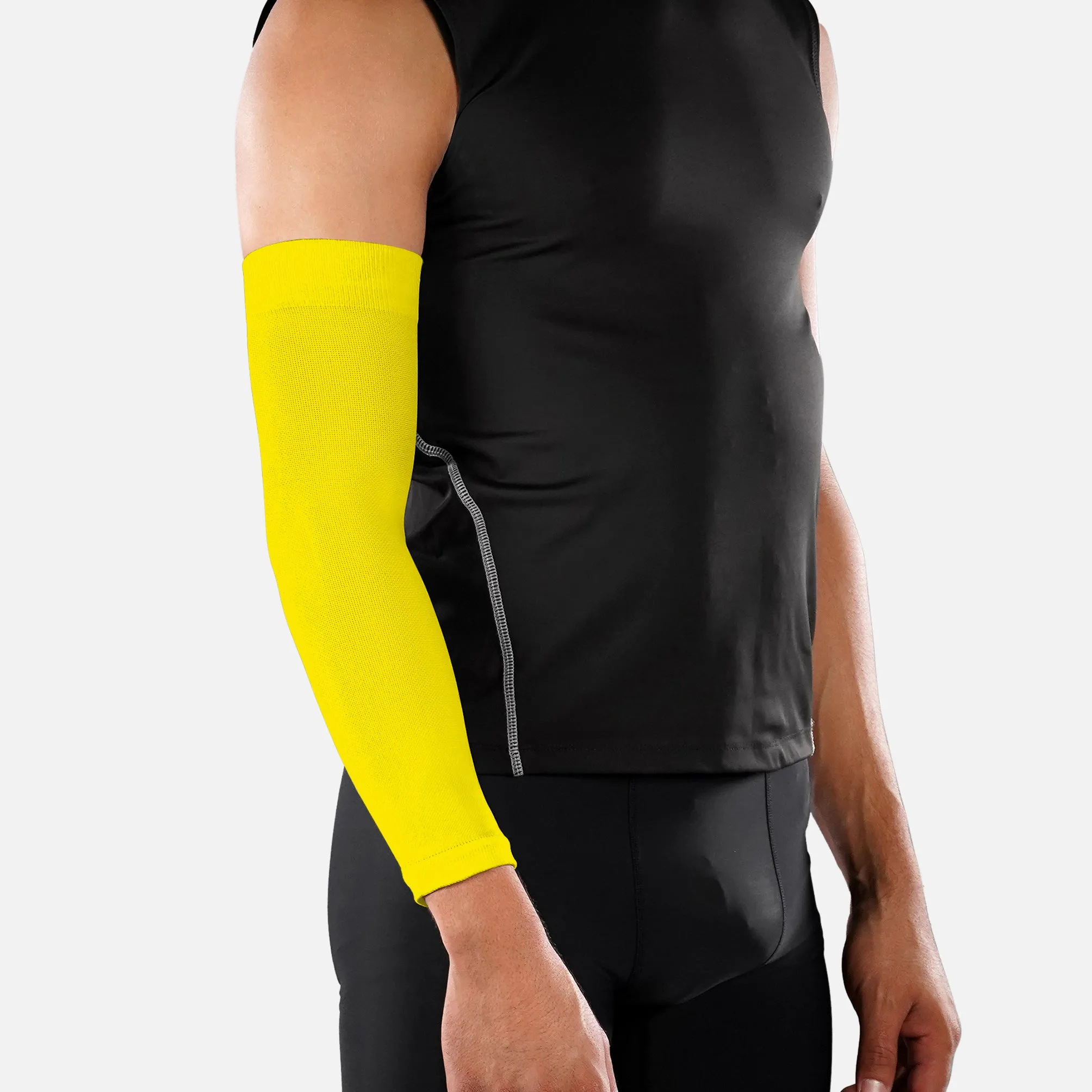 Hue Yellow One Size Fits All Arm Sleeve