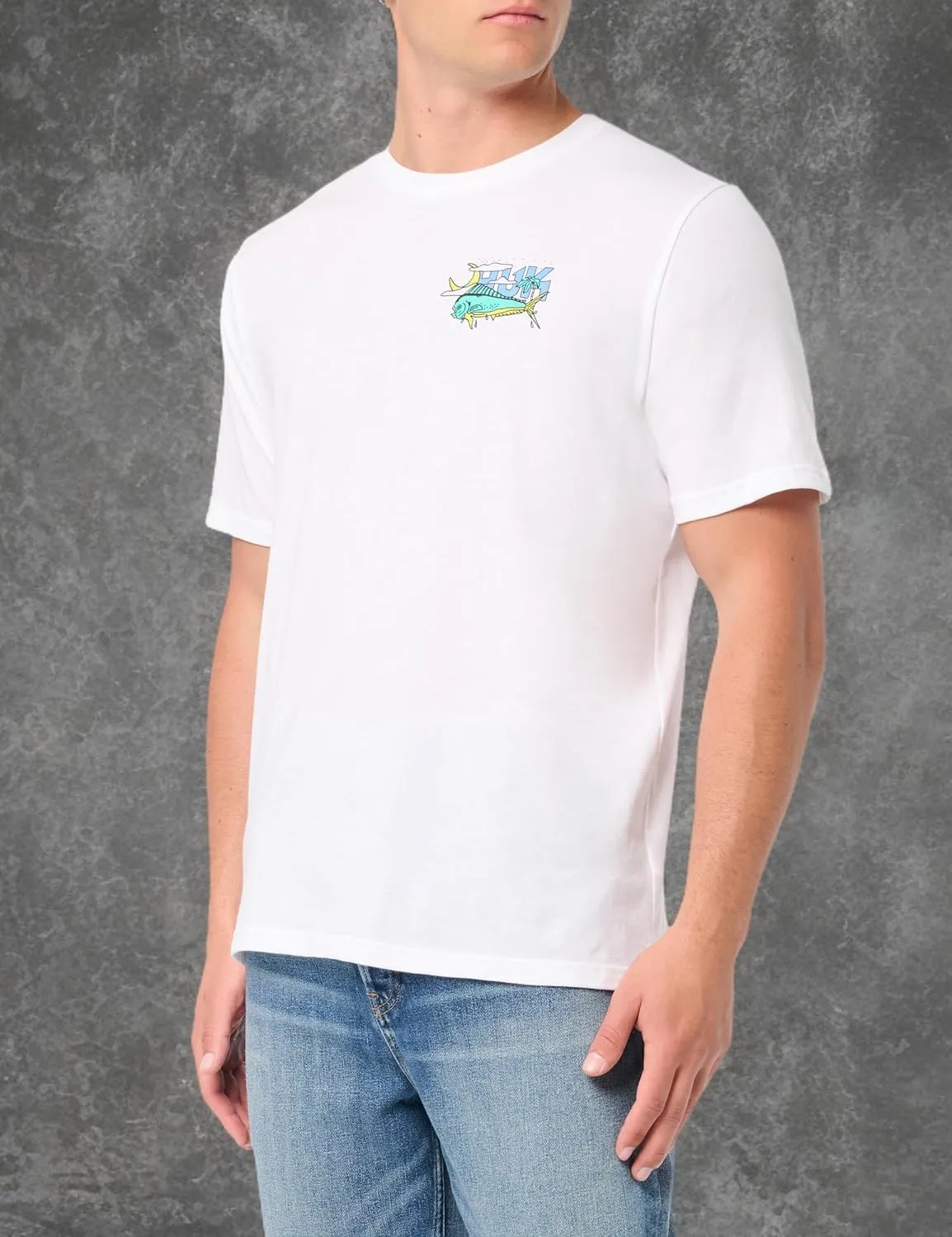 HUK Men's Fishing Graphic Tee, Performance Short Sleeve, Quick-Dry