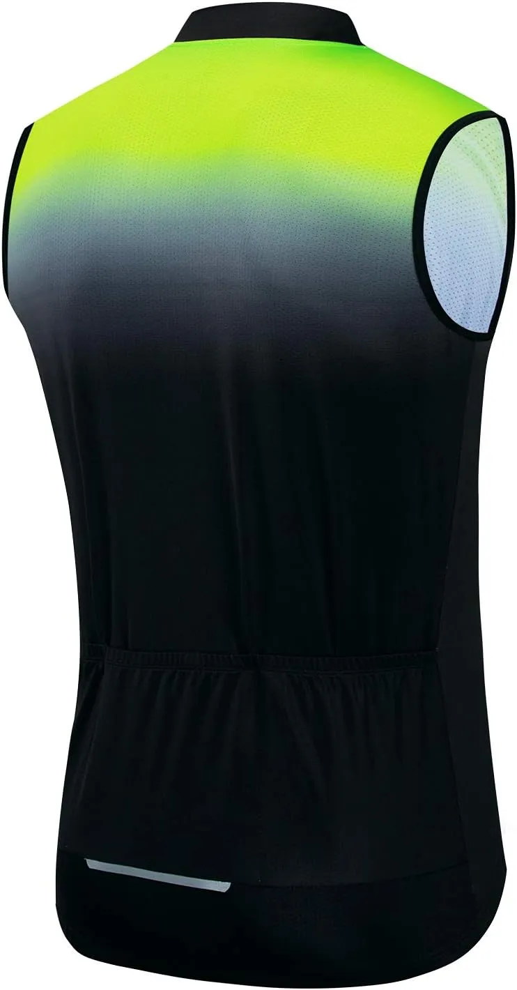 JPOJPO Men's Cycling Vest Reflective with Pockets
