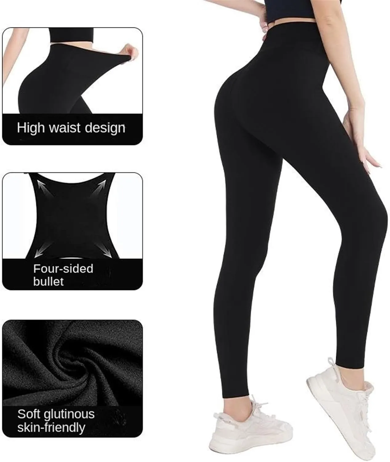 Legslims Compression Leggings, Legslims Compression Leggings Plus Size for Women(Black,2XL)
