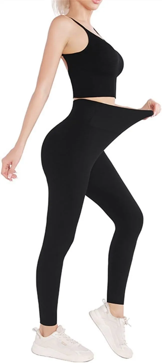 Legslims Compression Leggings, Legslims Compression Leggings Plus Size for Women(Black,2XL)