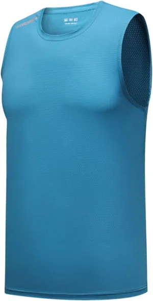 Litetao Mens Compression Tank Top Quick Drying Workout Sleeveless Gym Muscle Bodybuilding Shirts Casual Summer Beach Shirt