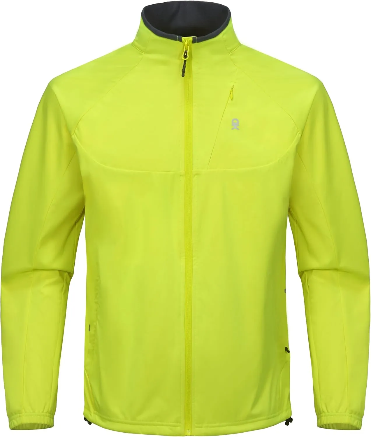 Little Donkey Andy Men's Lightweight Hooded Softshell Jacket for Running Travel Hiking, Windproof Outerwear, Water Repellent