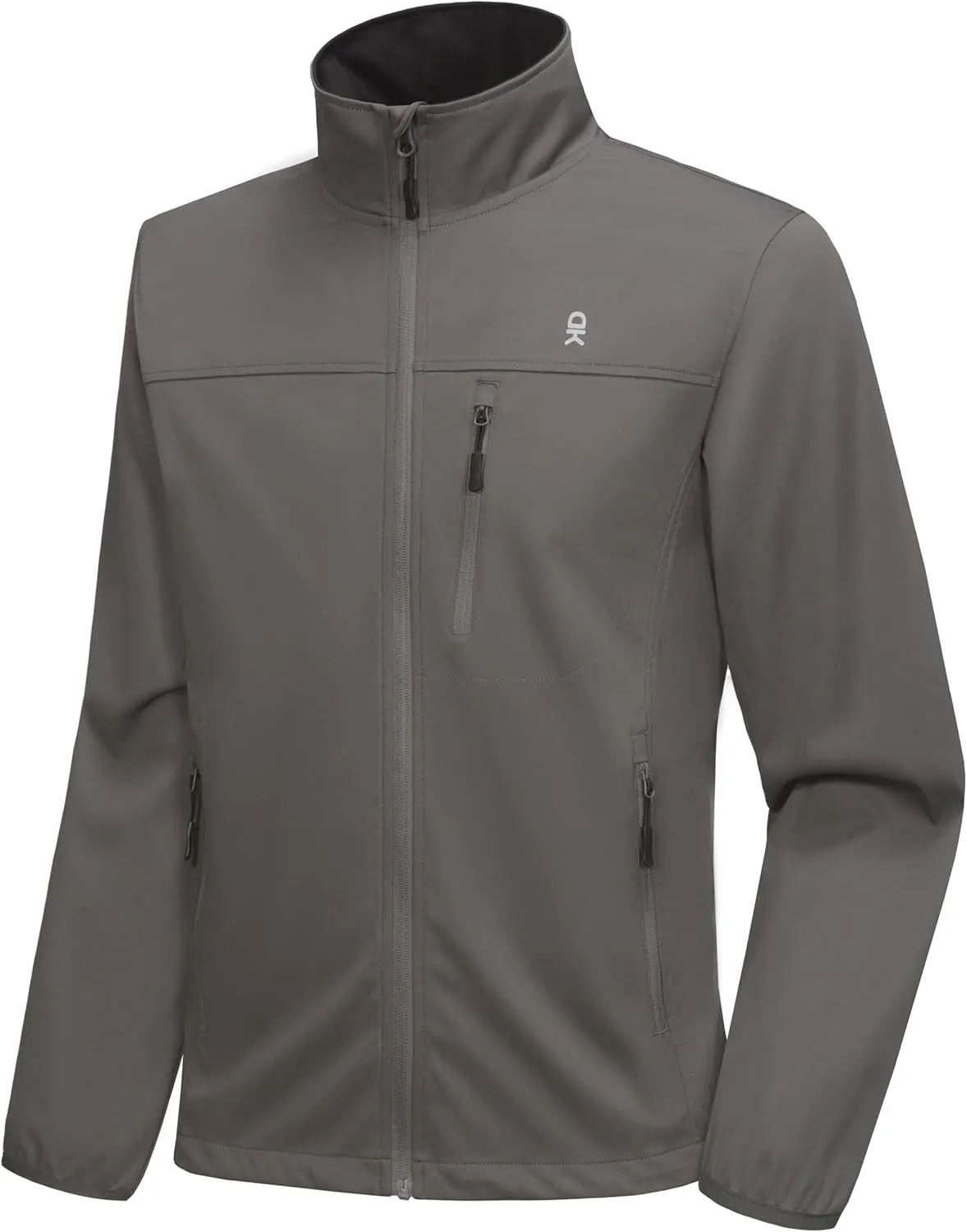 Little Donkey Andy Men's Lightweight Softshell Jacket Windbreaker for Running Travel Hiking, Windproof, Water-resistant