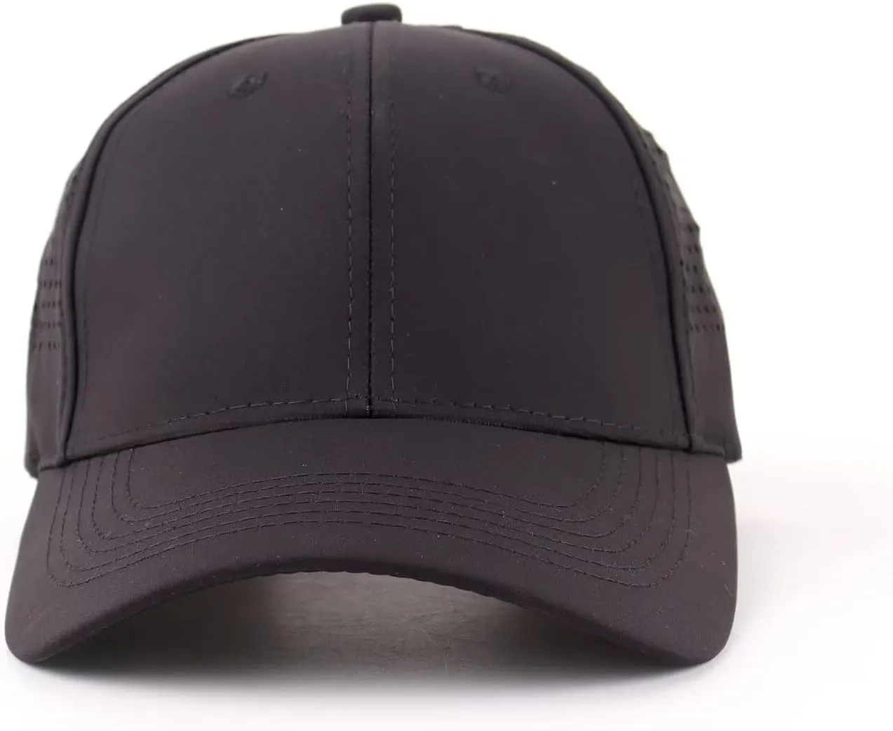LLmoway Breathable Quick-Dry Baseball Cap UV Protection 6-Panel Ventilated Adjustable Hat Men Women Running Golf Hiking