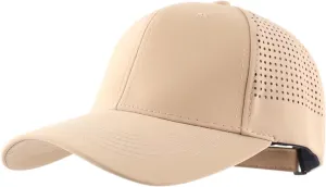LLmoway Breathable Quick-Dry Baseball Cap UV Protection 6-Panel Ventilated Adjustable Hat Men Women Running Golf Hiking
