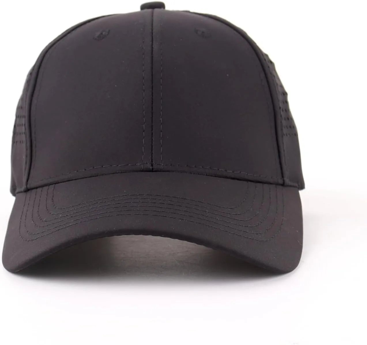 LLmoway Breathable Quick-Dry Baseball Cap UV Protection 6-Panel Ventilated Adjustable Hat Men Women Running Golf Hiking