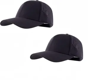 LLmoway Breathable Quick-Dry Baseball Cap UV Protection 6-Panel Ventilated Adjustable Hat Men Women Running Golf Hiking