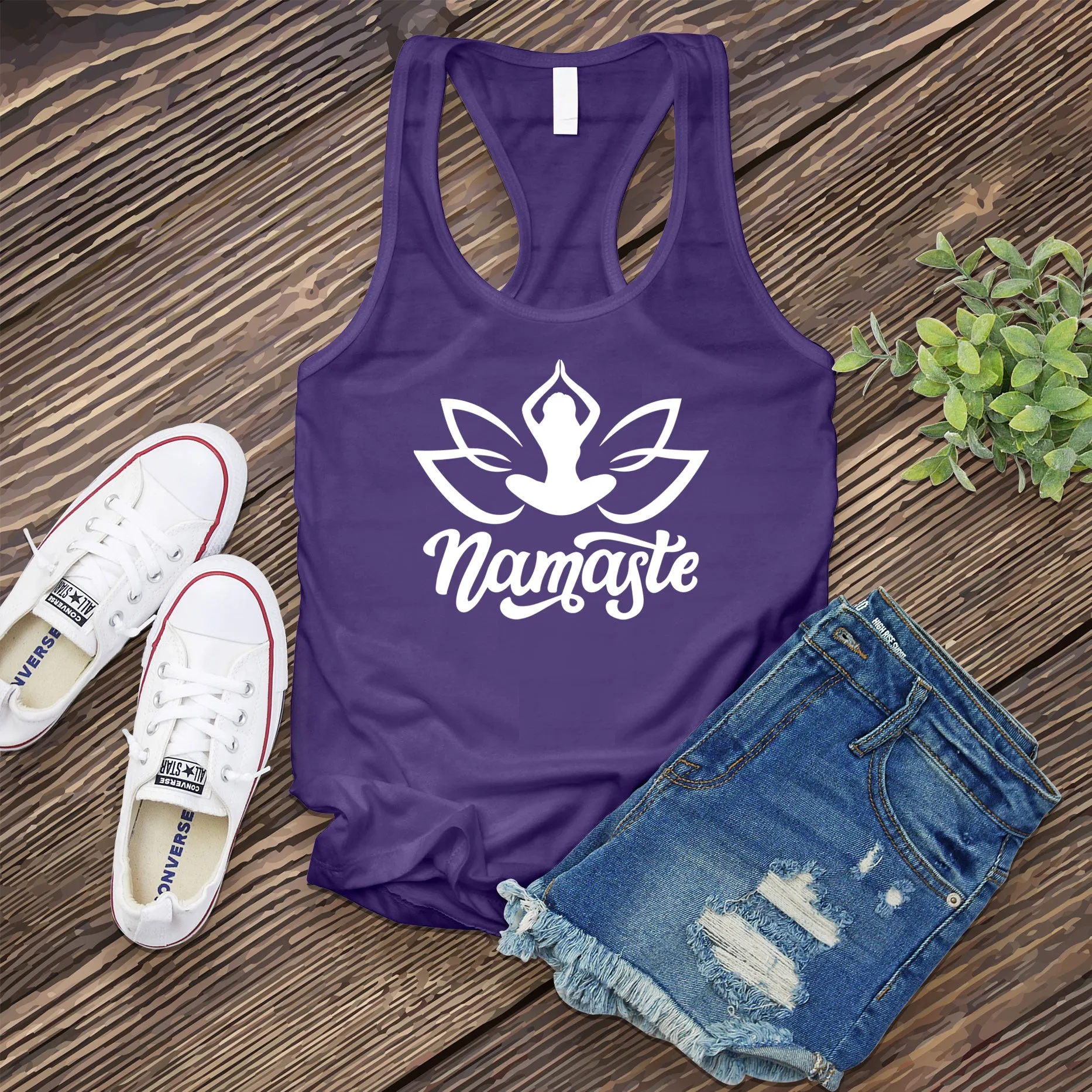 Lotus Namaste Women's Tank Top