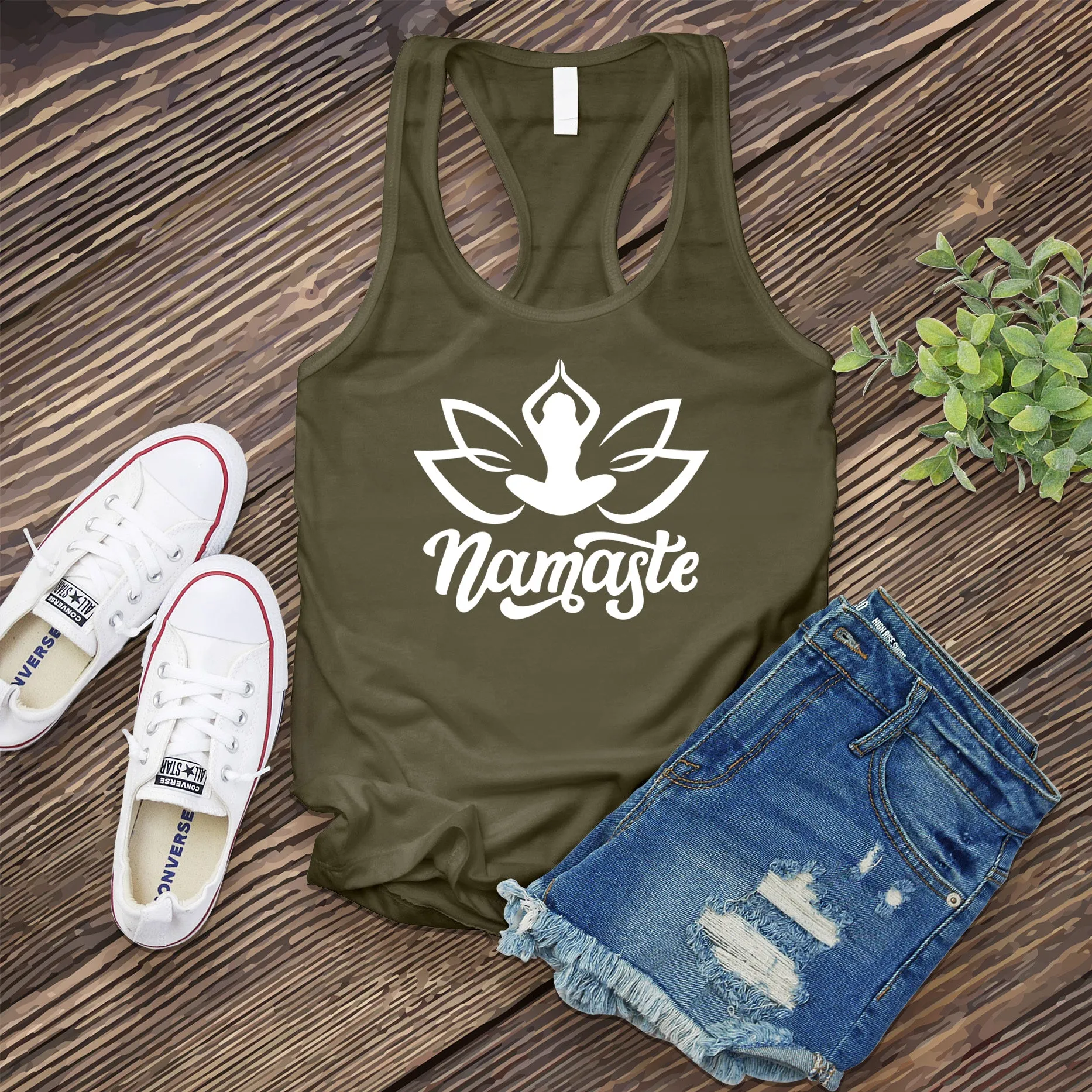 Lotus Namaste Women's Tank Top