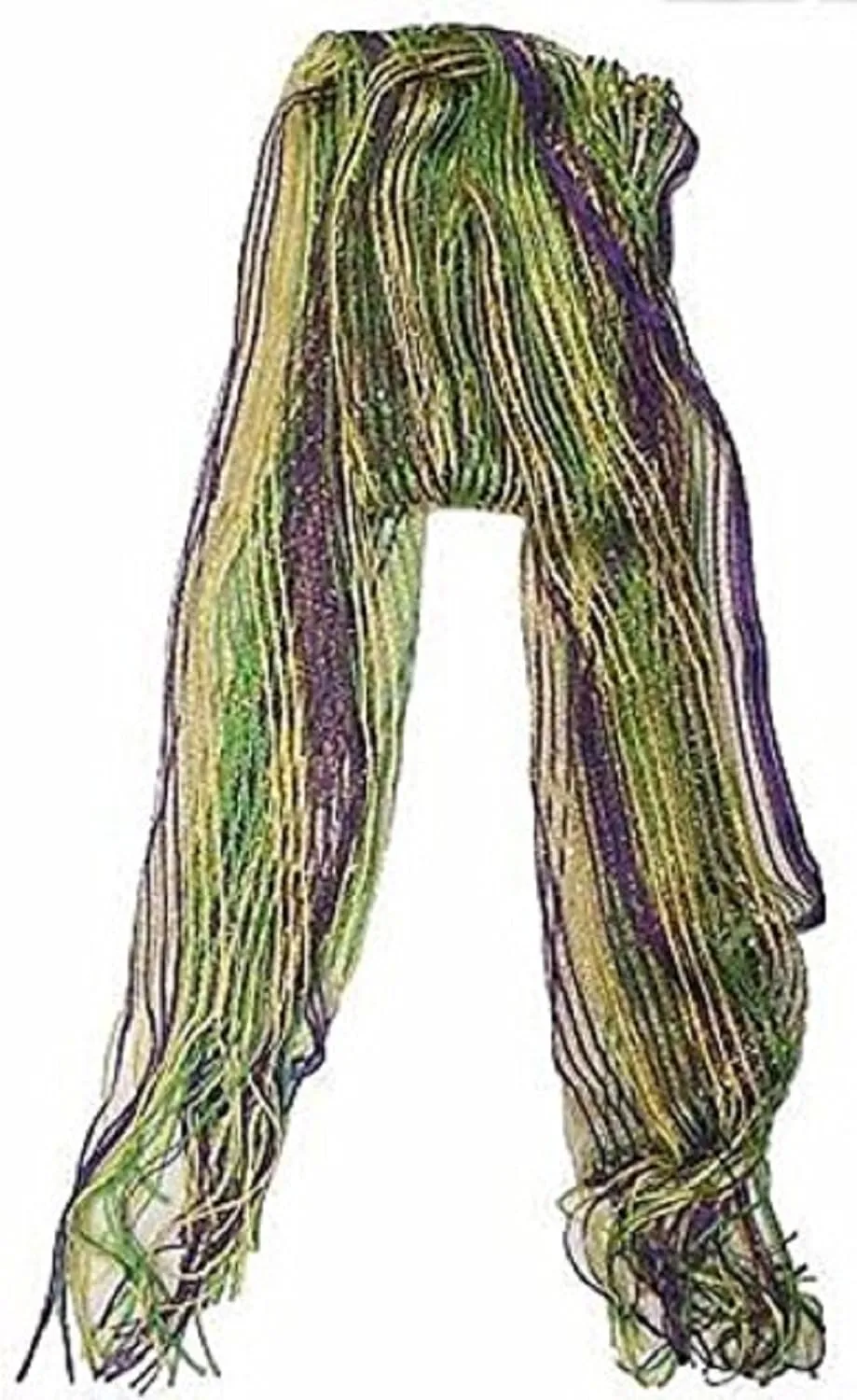 Mardi Gras Mesh Shimmering Scarf