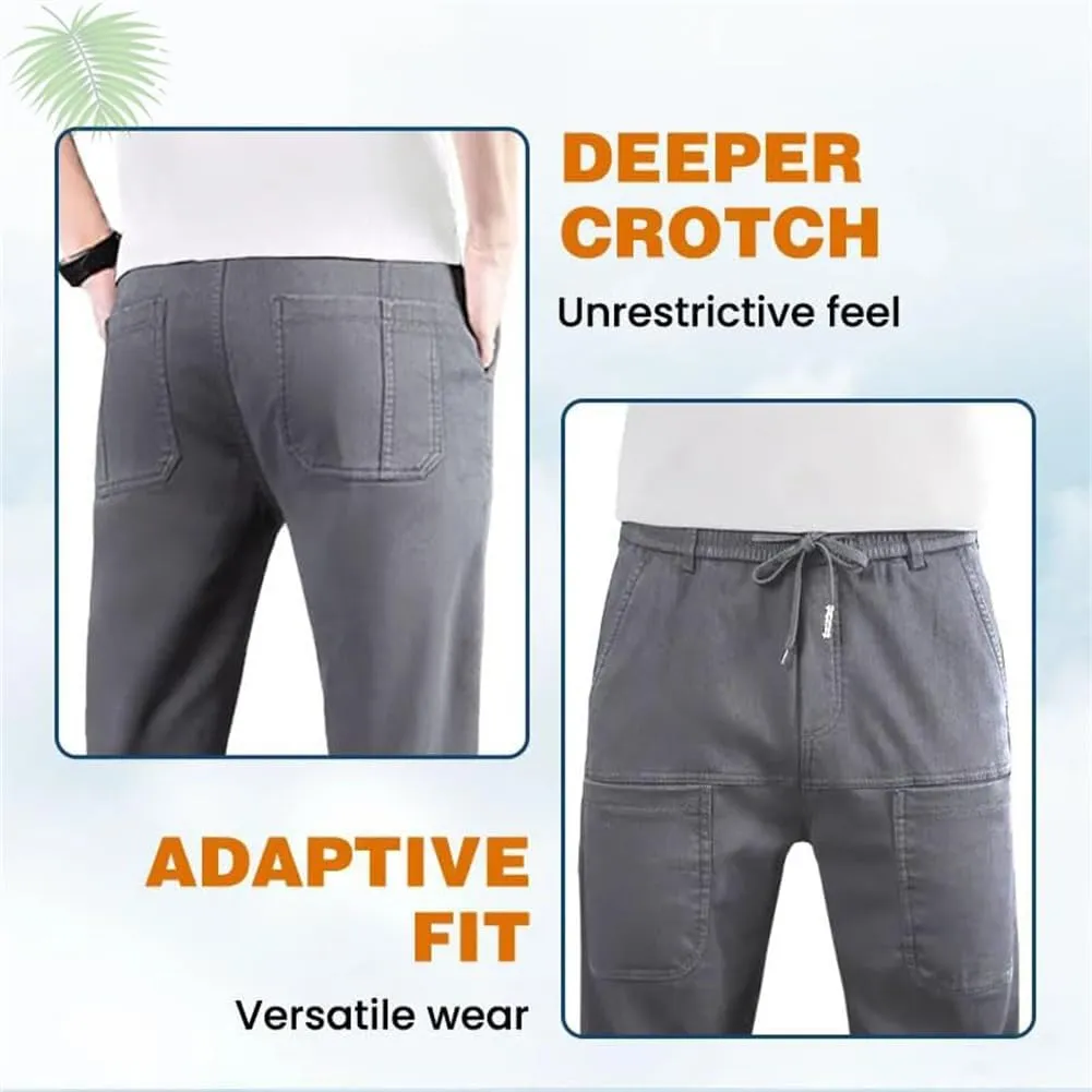 Mencomfy Cargo Pants, Men's High Stretch Multi-Pocket Cargo Pants, Men Comfy High Stretch Pant Multipants Luxury Trousers