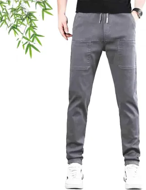 Mencomfy Cargo Pants, Men's High Stretch Multi-Pocket Cargo Pants, Men Comfy High Stretch Pant Multipants Luxury Trousers