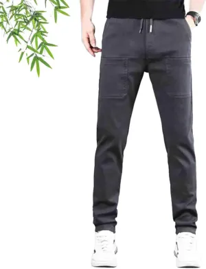 Mencomfy Cargo Pants, Men's High Stretch Multi-Pocket Cargo Pants, Men Comfy High Stretch Pant Multipants Luxury Trousers