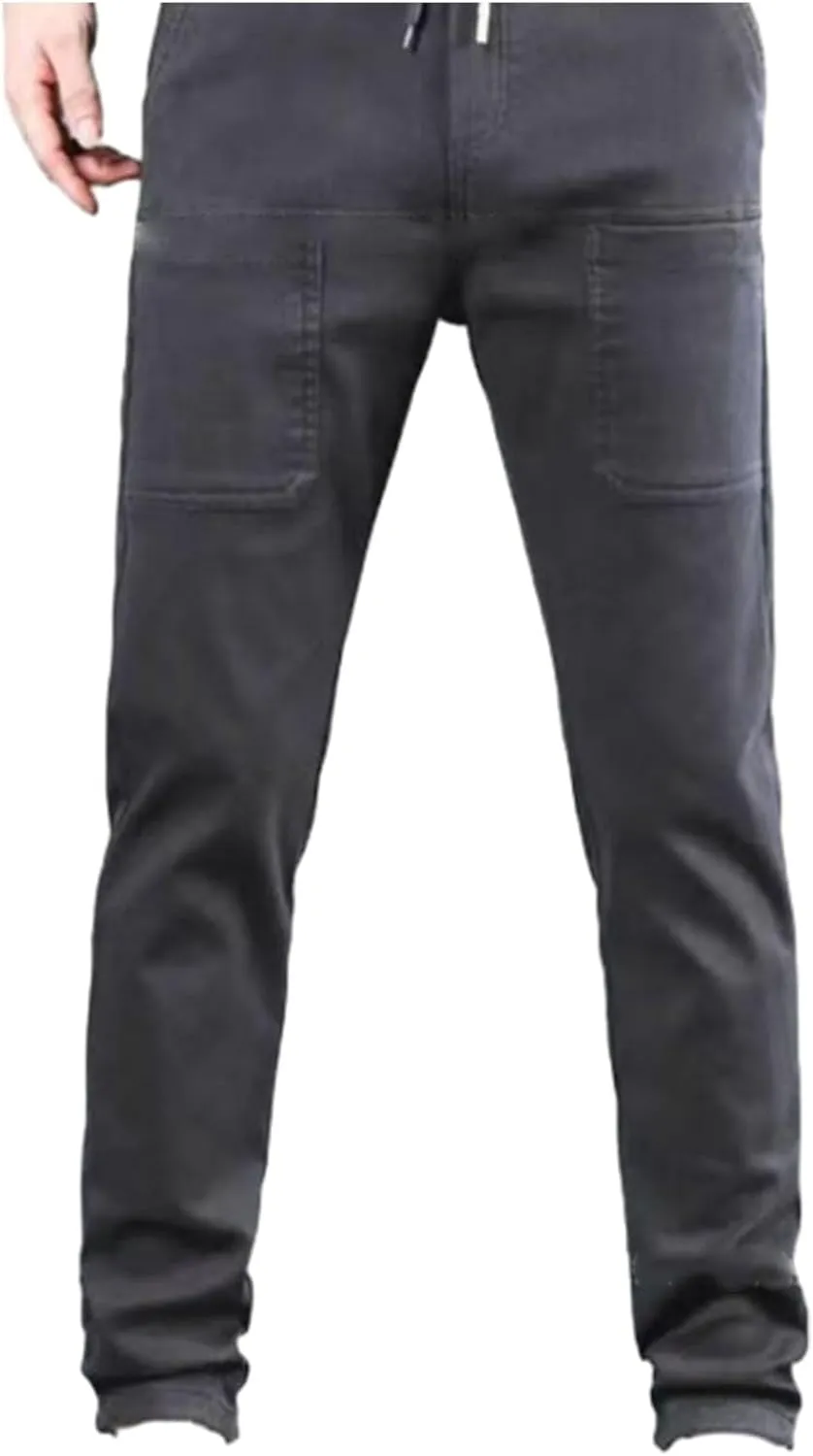 Mencomfy Multipants - High Stretch Multi-Pocket Durable Cargo Pants, Men's Loose Overalls