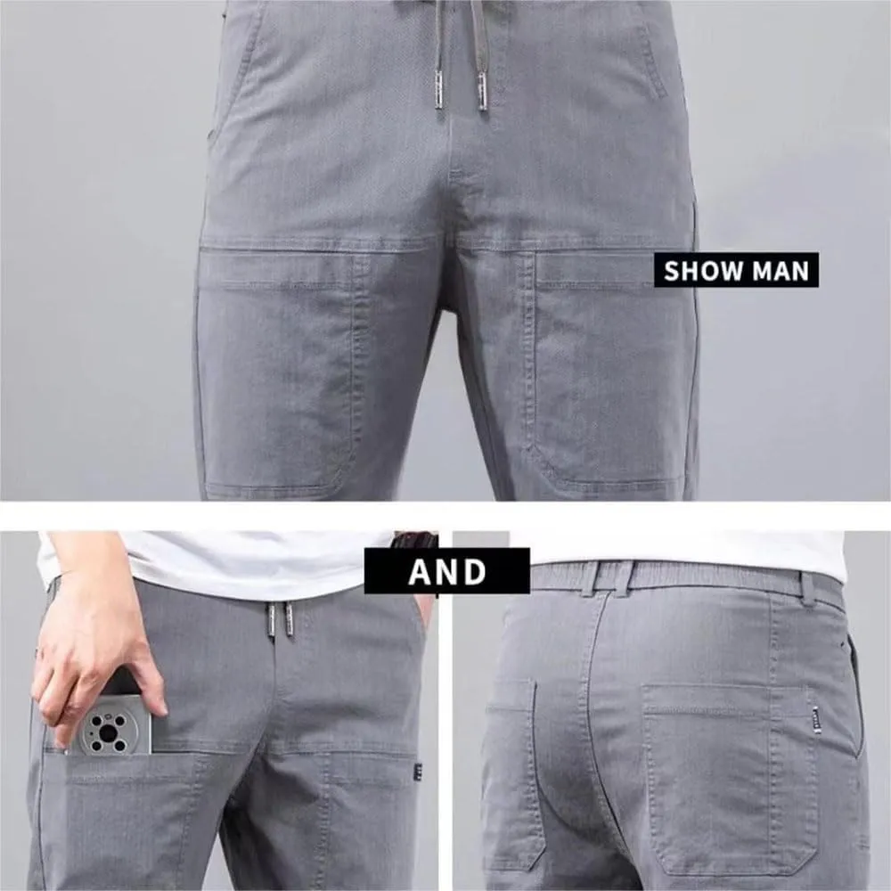 Mencomfy Multipants - High Stretch Multi-Pocket Durable Cargo Pants, Men's Loose Overalls