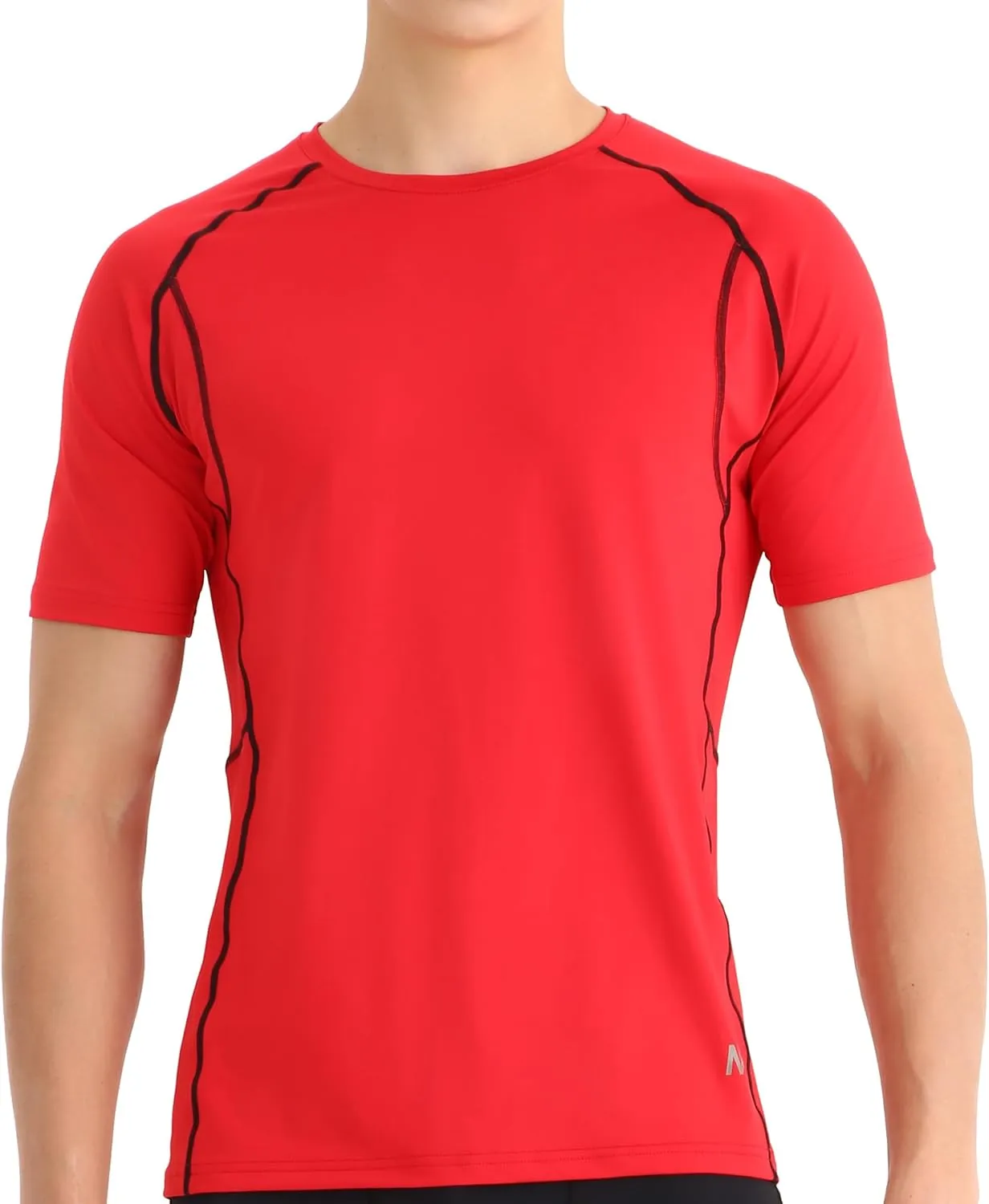Men's 3-Pack Compression Shirts: Moisture-Wicking, Quick-Dry Baselayer for Gym & Running