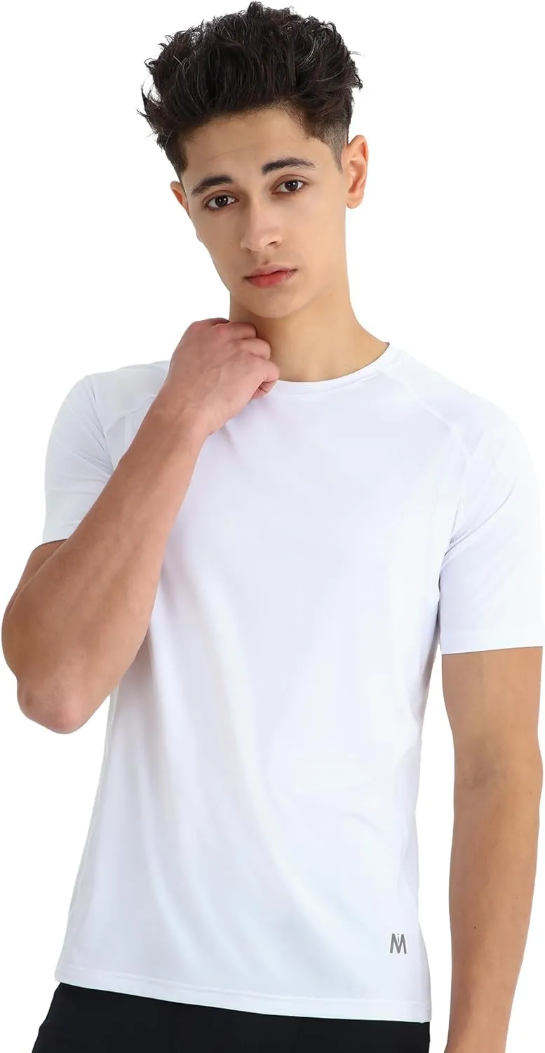 Men's 3-Pack Compression Shirts: Moisture-Wicking, Quick-Dry Baselayer for Gym & Running