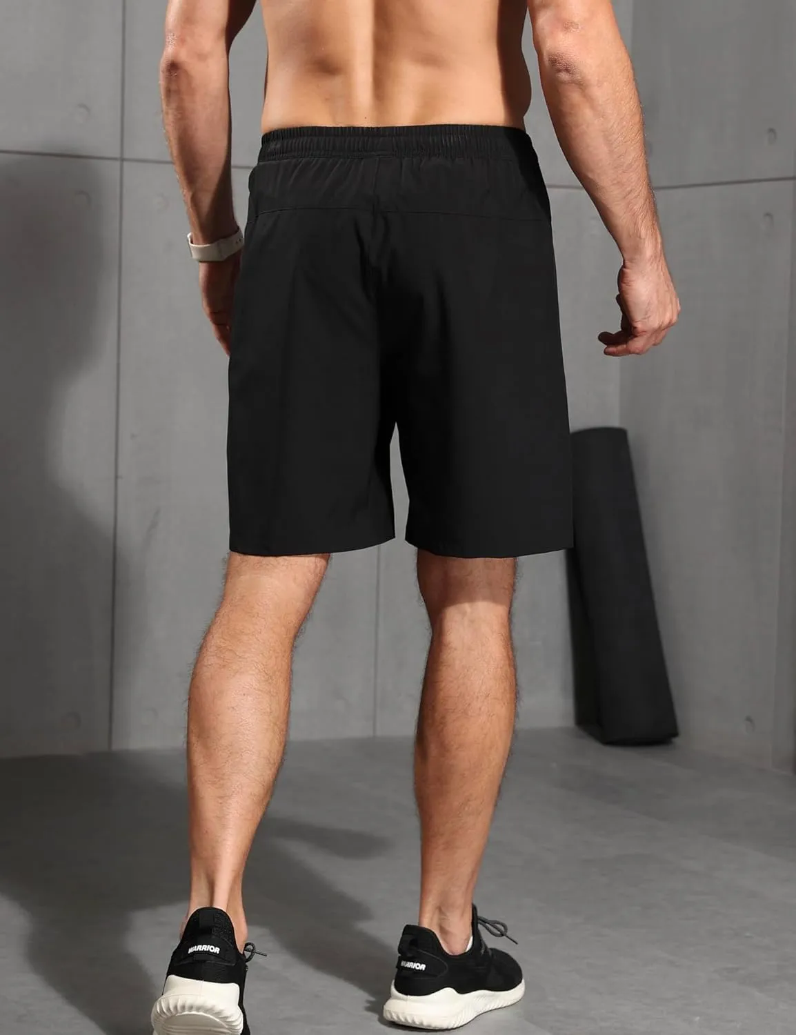Men's Athletic Running Shorts Quick Dry 7" Lightweight Workout Shorts Training Sports Gym Hiking Basketball