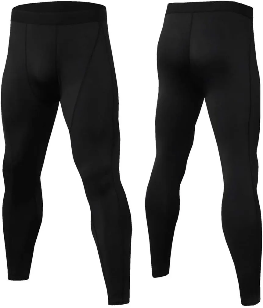 Men's Bodybuilding Trousers Compression Tights Thermal Legging Quick Dry Gym Pants Base Layer Sport Legging Yoga Pants