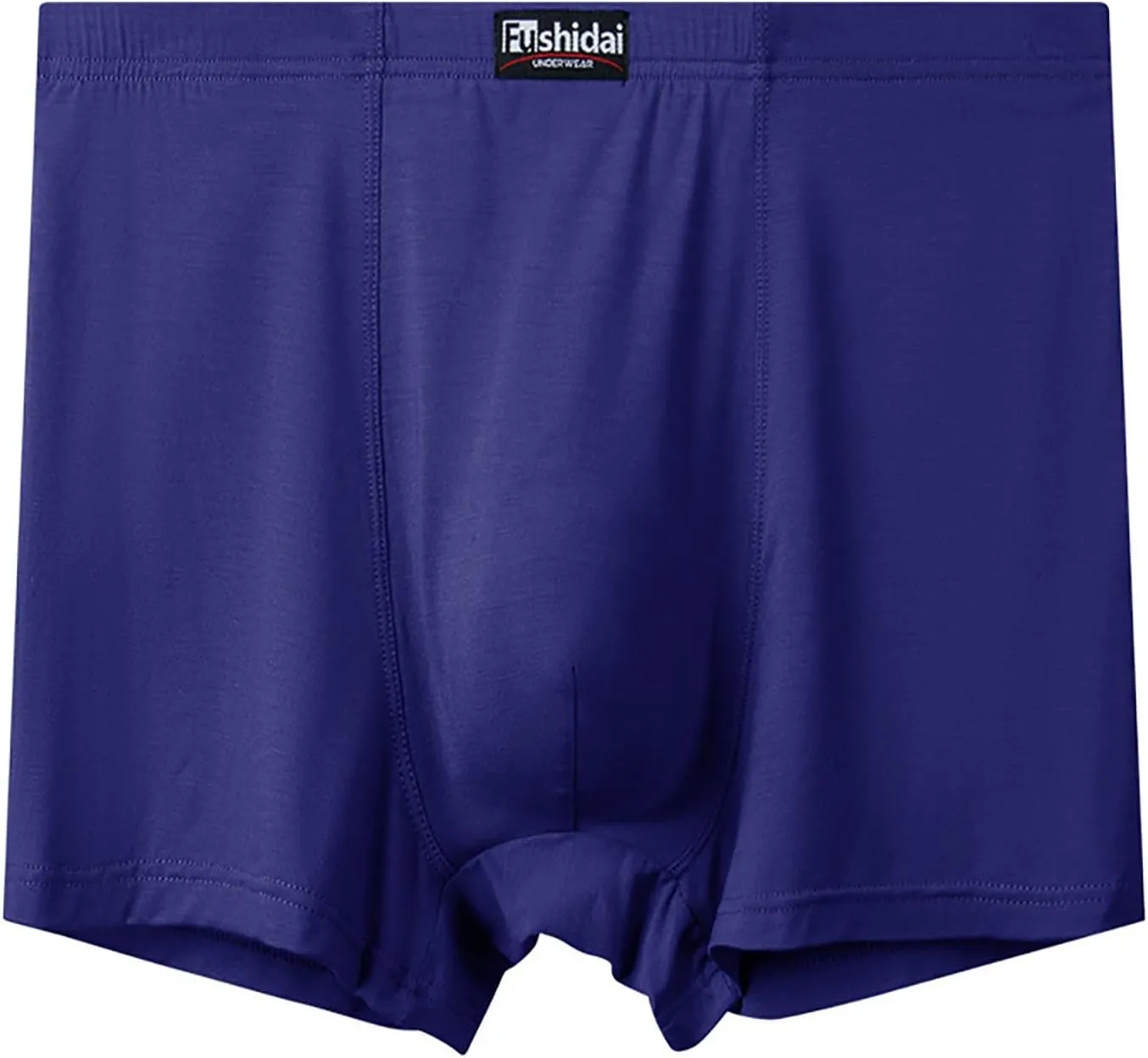Mens Boxer Briefs Breathable Stretch Underwear Plus-Size Seamless Breathable Boxers Panties Skin-Friendly Briefs