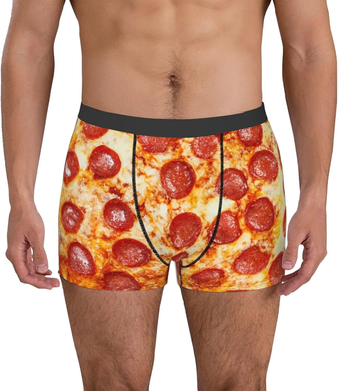 Mens Boxer Briefs Comfortable Breathable Underwear (Onion,)