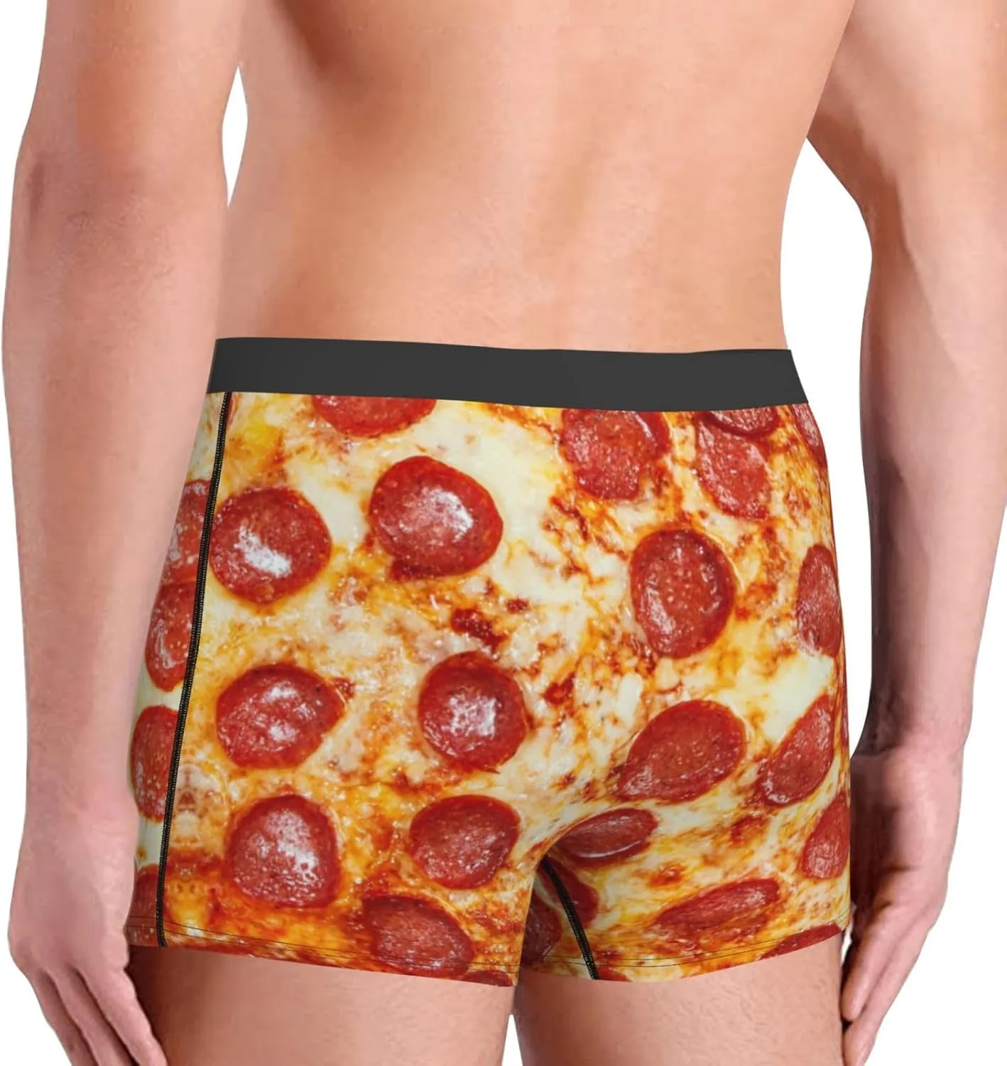 Mens Boxer Briefs Comfortable Breathable Underwear (Onion,)