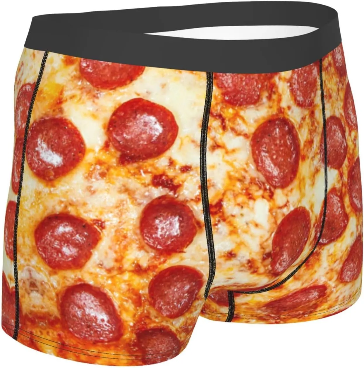 Mens Boxer Briefs Comfortable Breathable Underwear (Onion,)