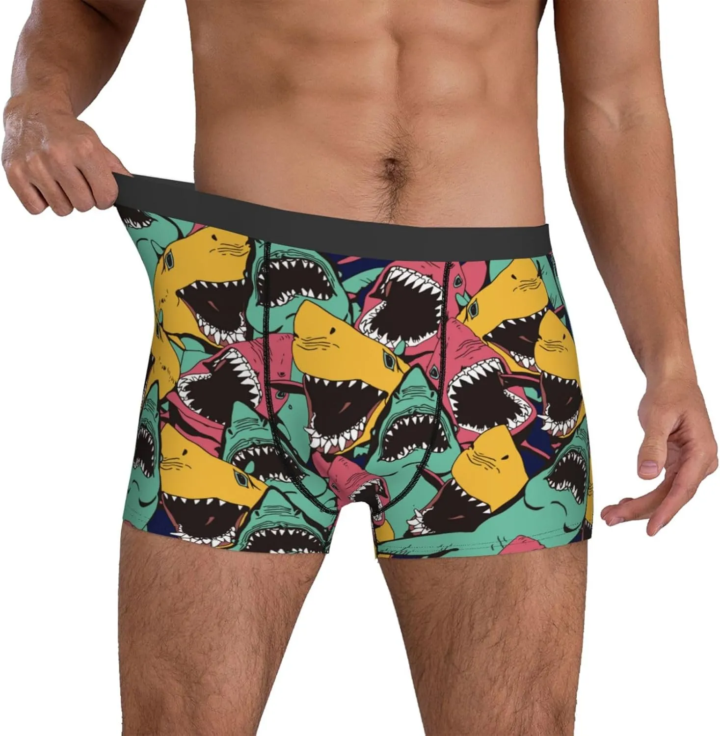 Men'S Boxer Briefs Soft Breathable Stretch Underwear