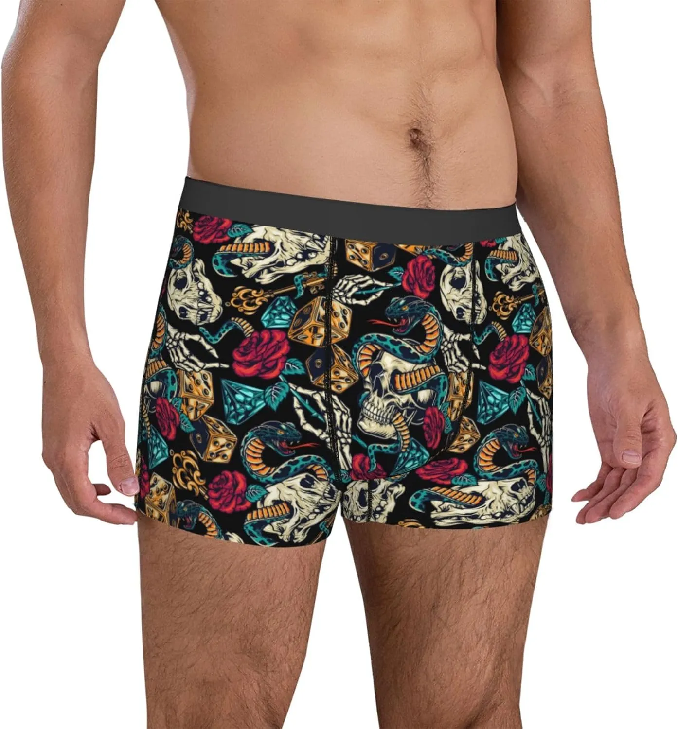 Men'S Boxer Briefs Soft Breathable Stretch Underwear