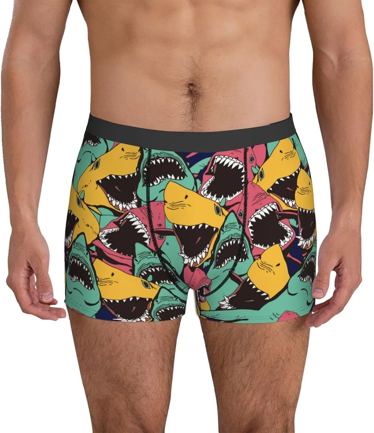 Men'S Boxer Briefs Soft Breathable Stretch Underwear