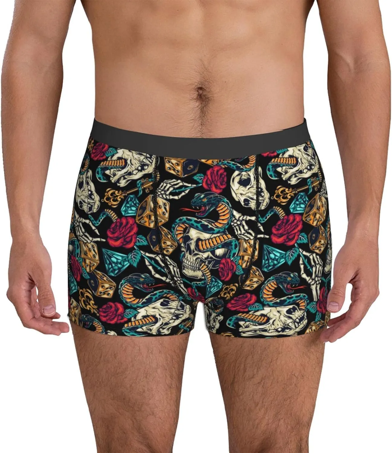 Men'S Boxer Briefs Soft Breathable Stretch Underwear