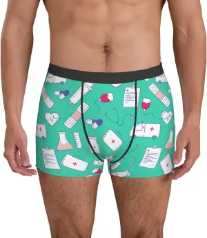 Men'S Boxer Briefs Soft Breathable Stretch Underwear