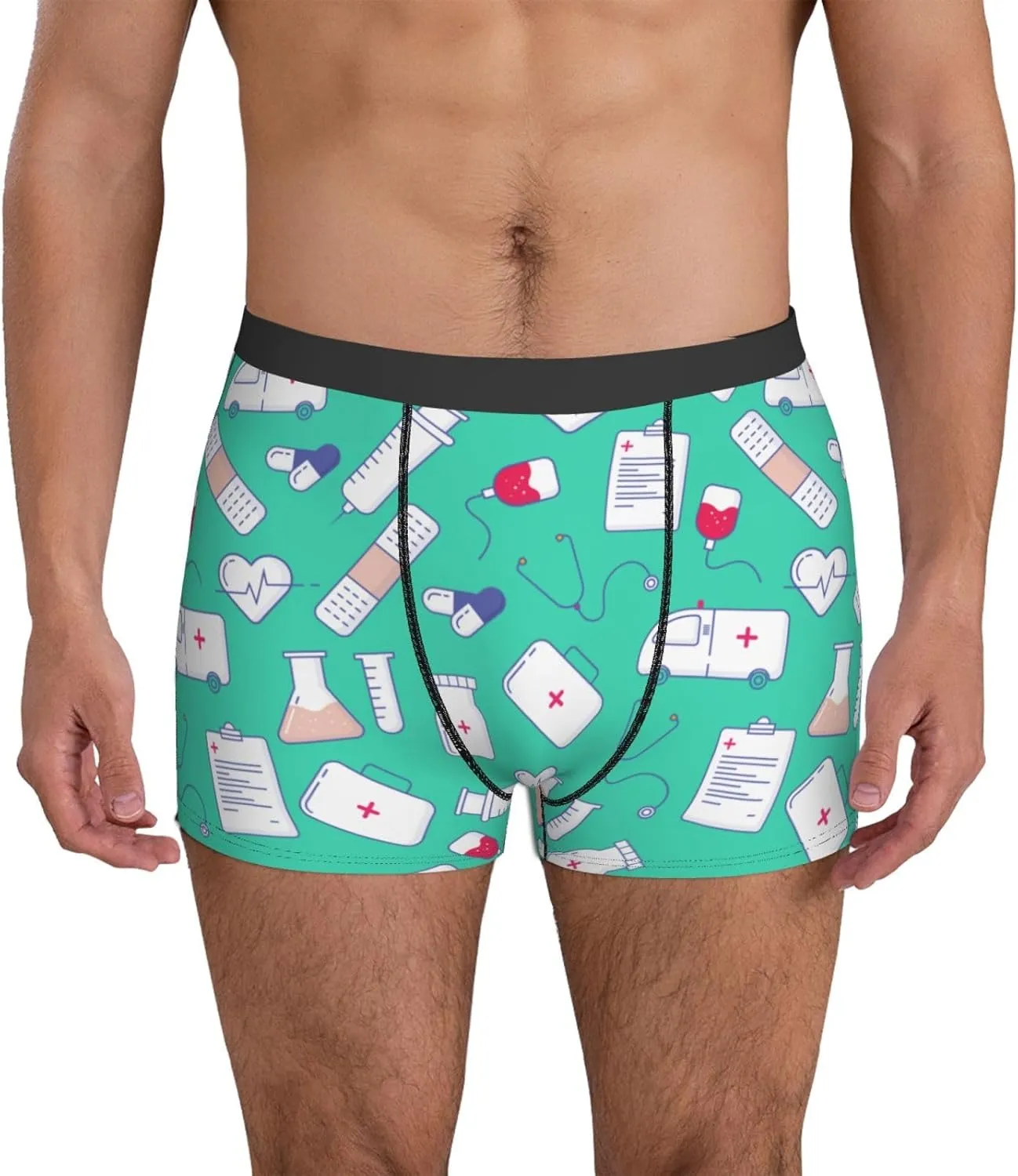 Men'S Boxer Briefs Soft Breathable Stretch Underwear
