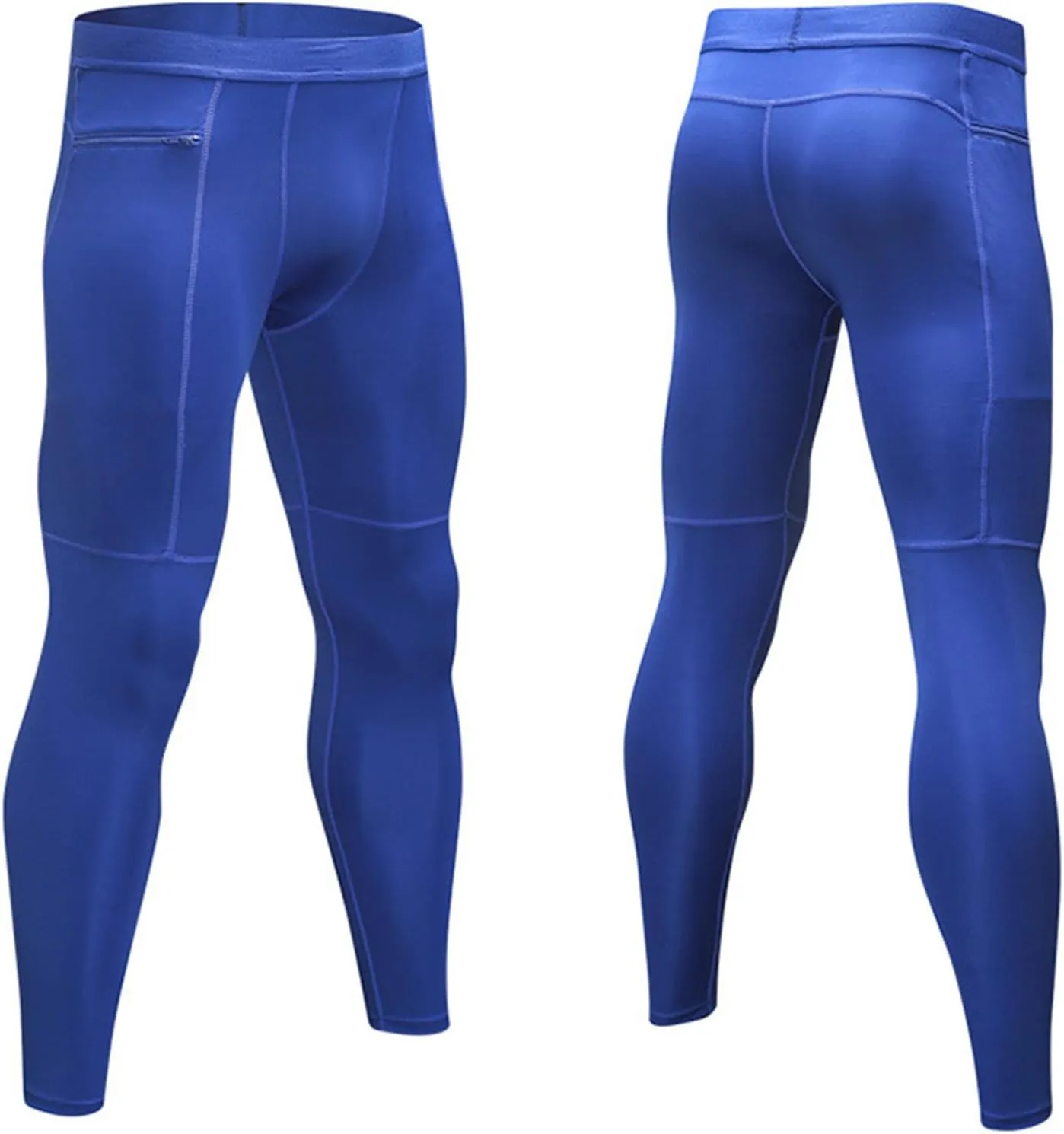 Men's Compression Pants Leggings Athletic Workout Basketball Baselayer Pants Thermal Premium Running Sports Tights