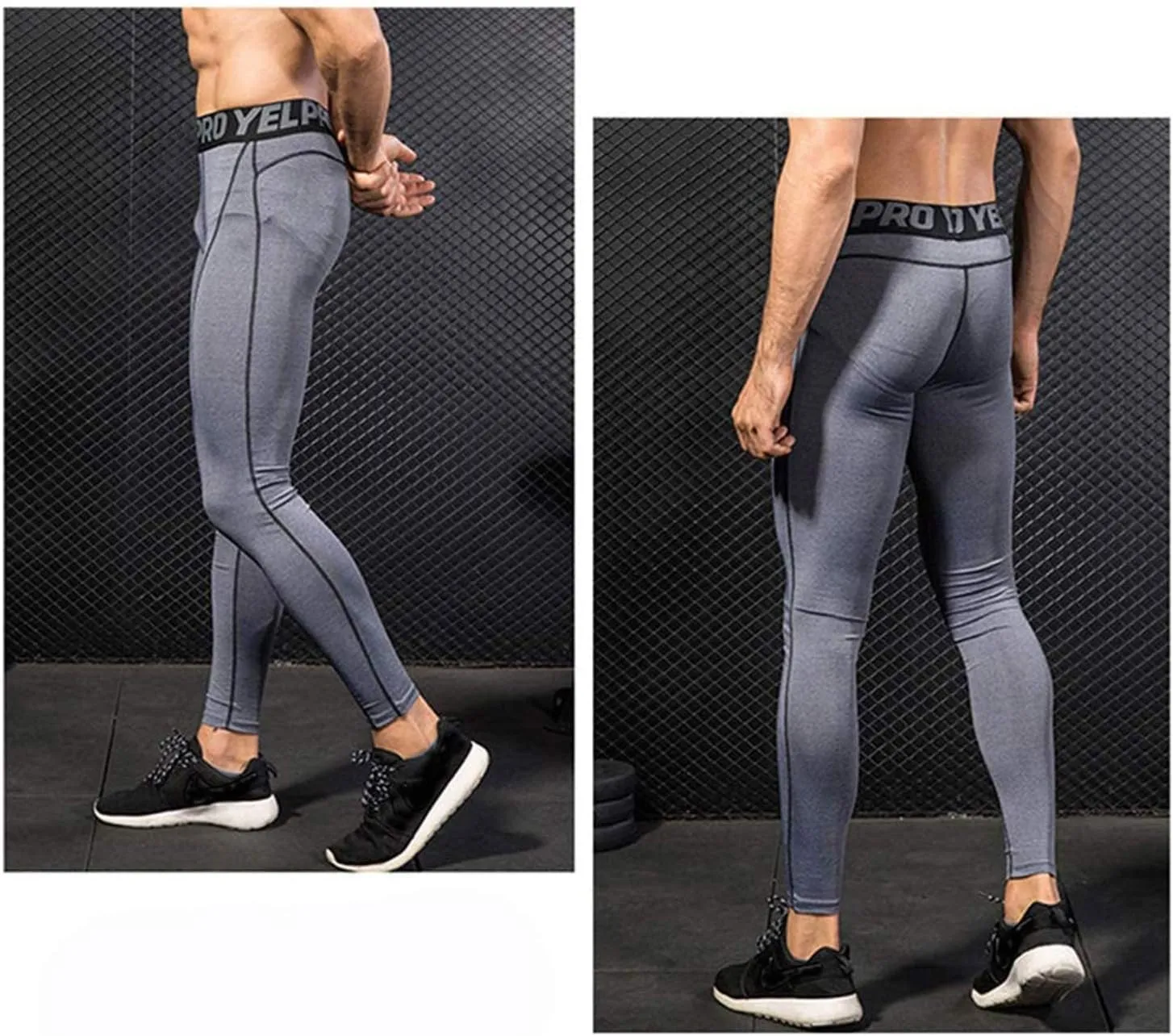 Mens Compression Set Compression Shirts and Pants Men Sports Workout Running Leggings Base Layer Athletic