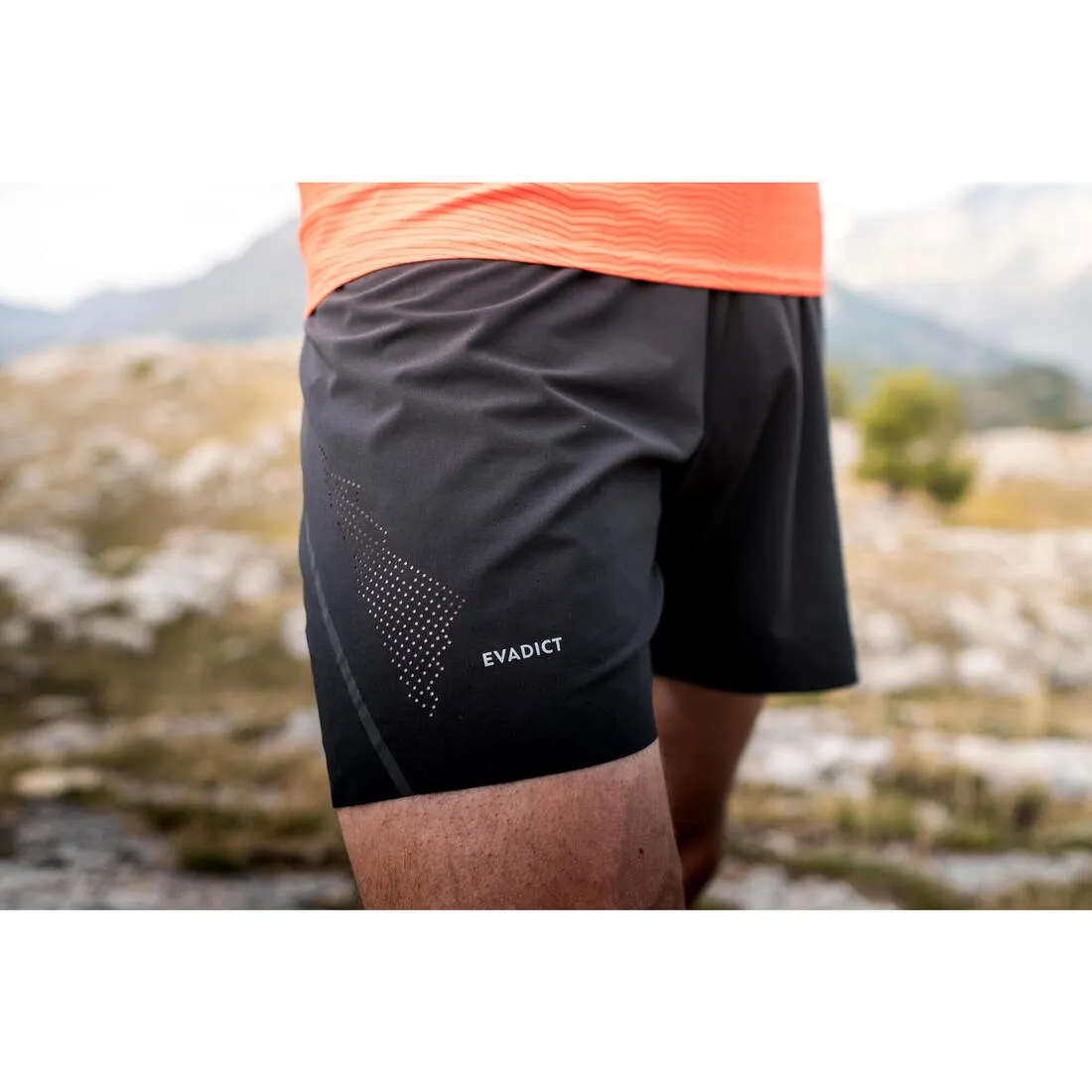 Men’s Lightweight Trail-Running Shorts - Black