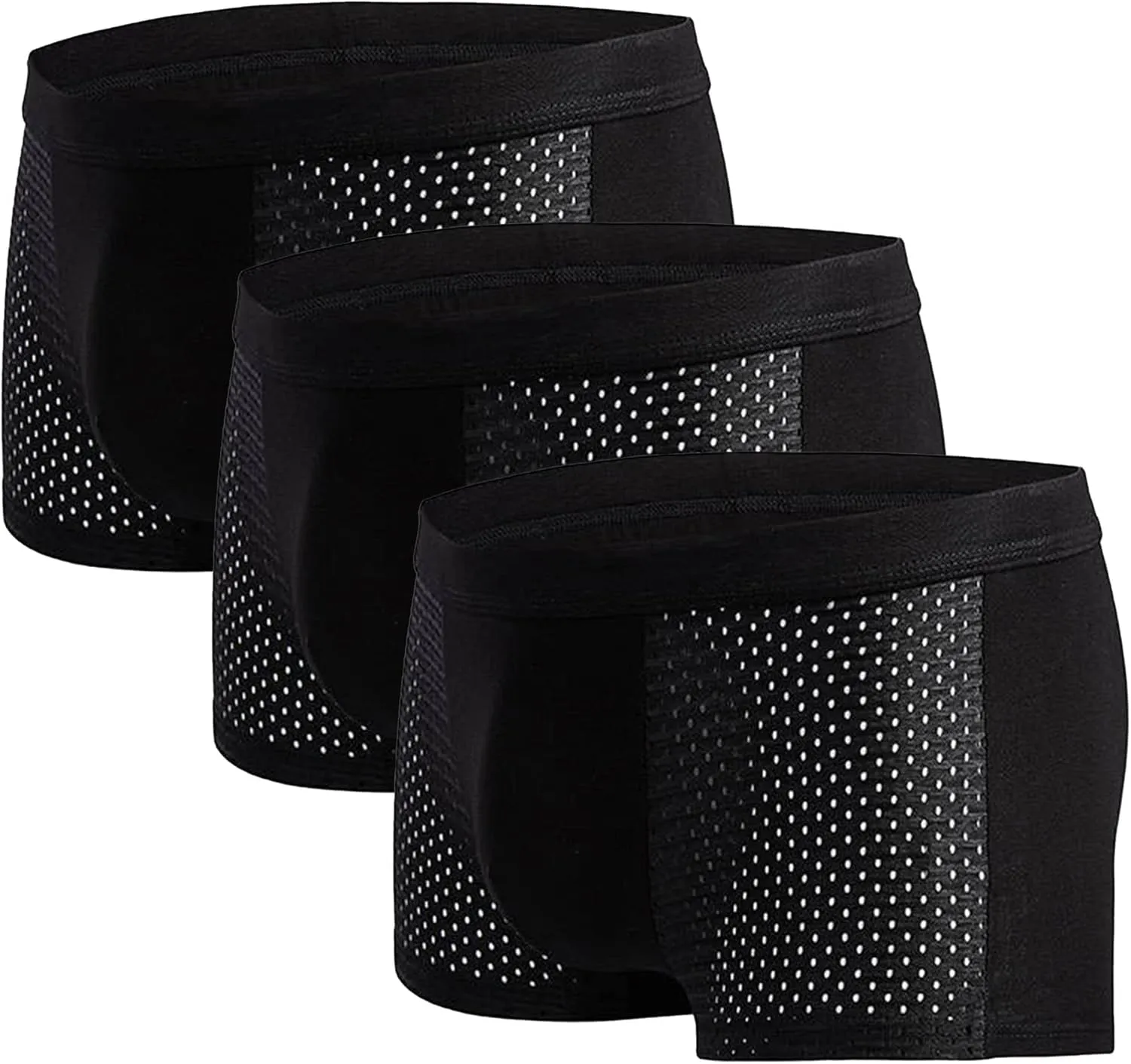 Men'S Mesh Boxer Briefs - Breathable, Comfortable, Seamless, Moisture-Wicking & Multipack