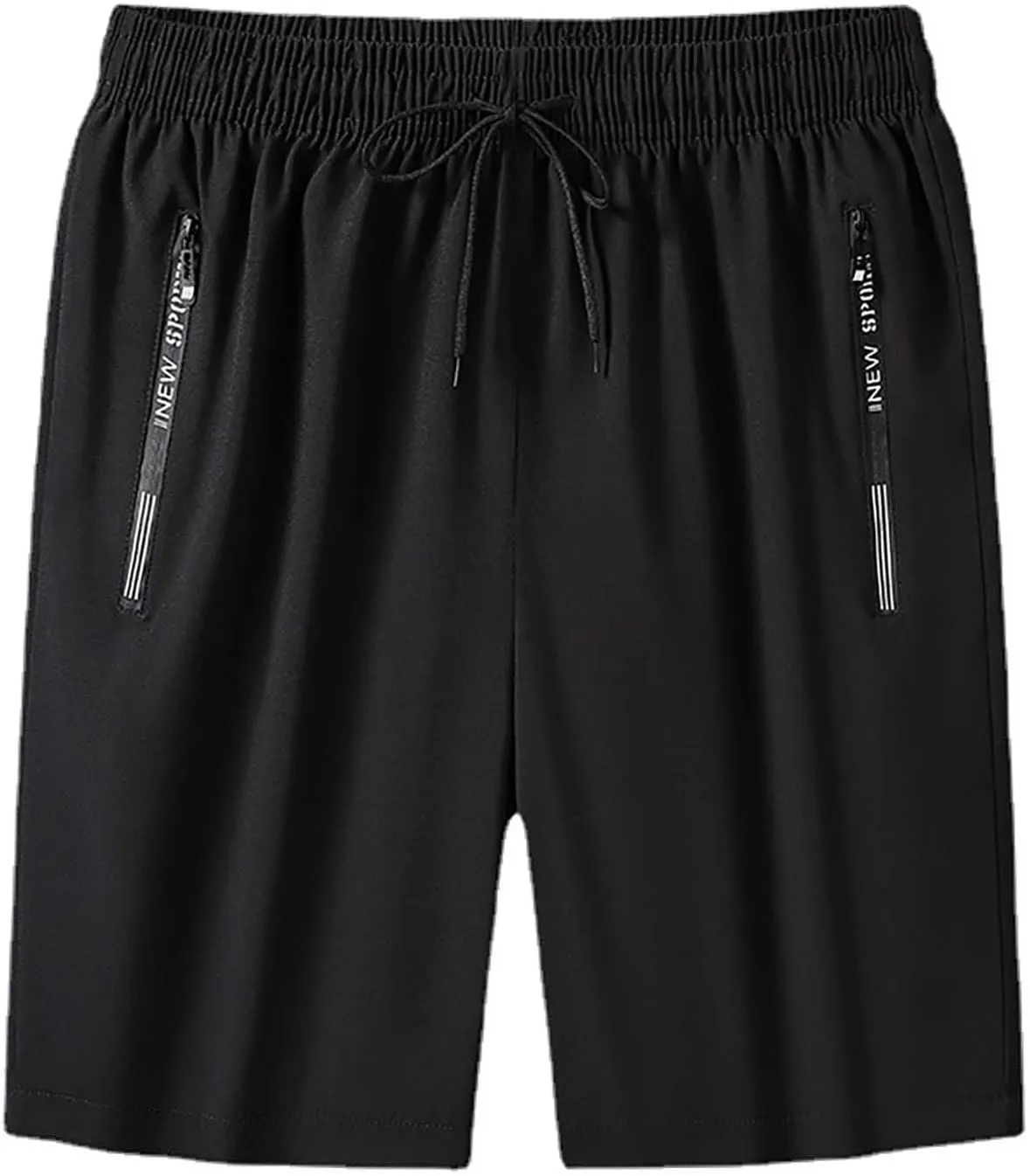 Men's Quick Dry Athletic Shorts Lightweight Breathable Running Shorts Elastic Waistband Workout Gym Short Pants